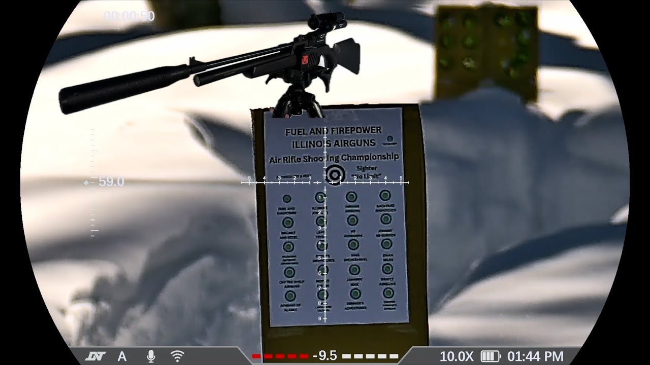 (Fraudulent) Air Rifle Shooting Championship Entry @fuelandfirepower @IllinoisAirguns 