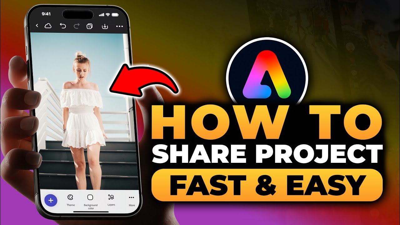 How To Share Project in Adobe Express (FAST & EASY) | 100% WORKS | NO Yapping, To The Point!