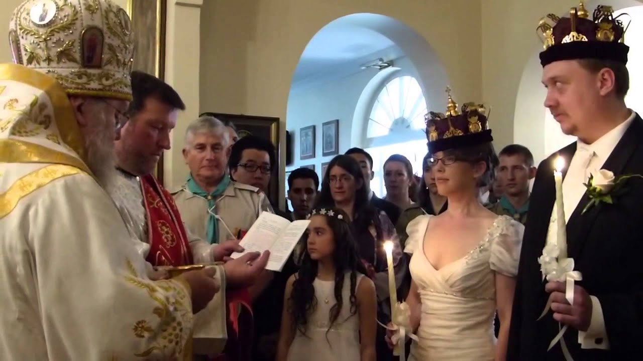 English-Language Russian Orthodox Wedding