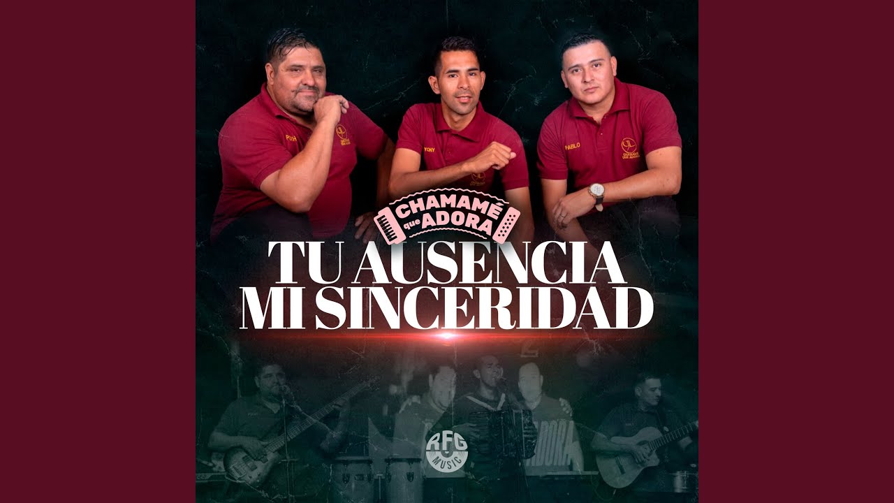 Tu ausencia mi sinceridad