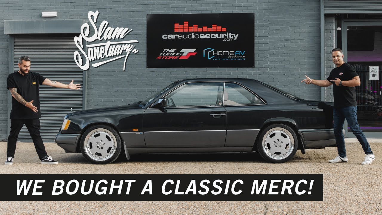 Проект классического автомобиля Mercedes C124 Coupe | Slam Sanctuary Customs C124 EP1