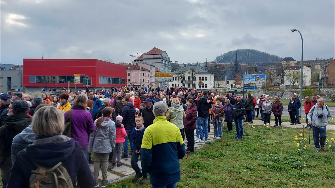 Der 28. Pößnecker Osterspaziergang.