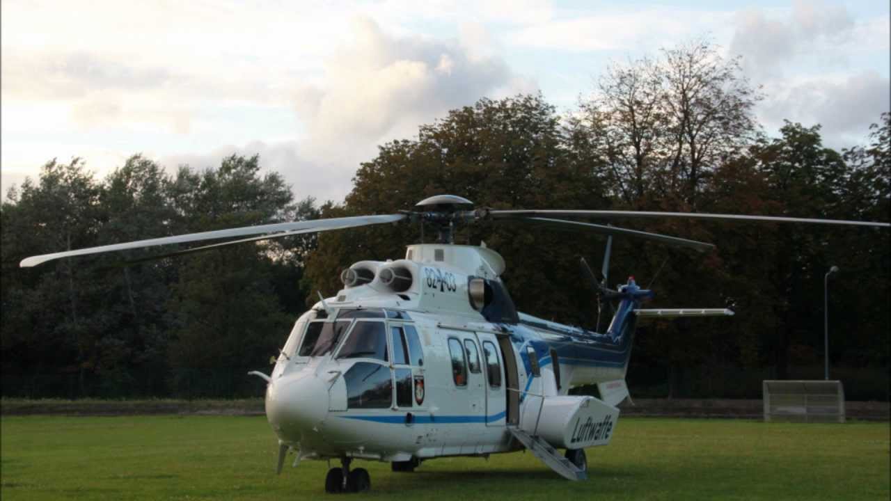 Eurocopter AS 532 Cougar als VIP Version von der Luftwaffe [Full HD]