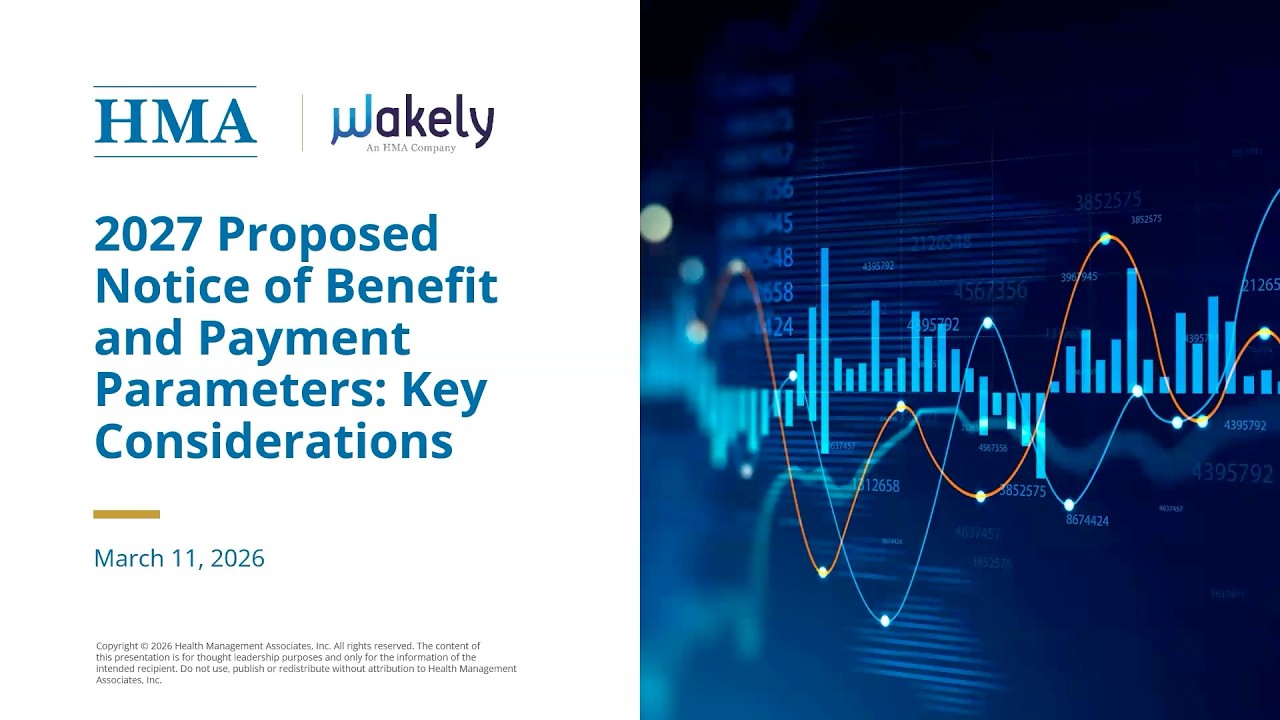 Webinar Replay – Proposed ACA 2027 Notice of Benefit and Payment Parameters