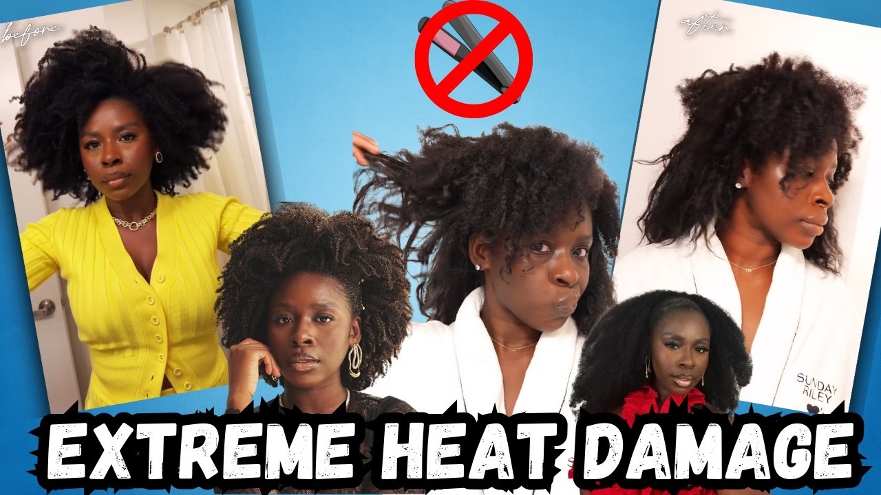 Woman Goes VIRAL For EXPOSING The HEAT DAMAGE Caused By A CELEBRITY HAIR SALON