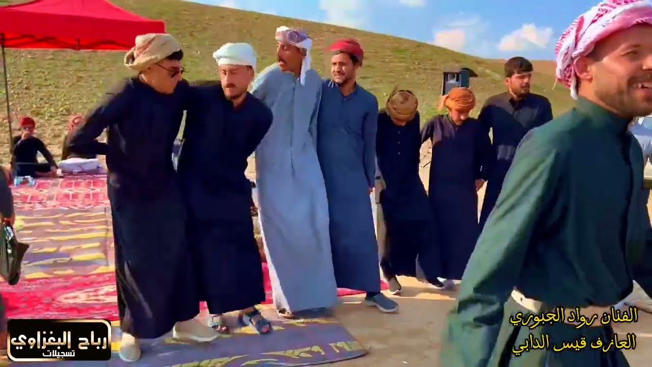 دبكات شباب قضاء العلم ( البـــــــــر ) الفنان رواد الجبوري العازف قيس الدابي  الاسفرة سفوري 2024