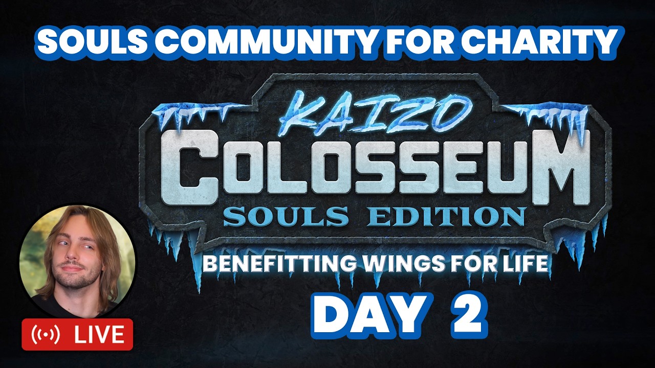 Kaizo Colosseum: Souls Edition - Fundraising for Wings for Life