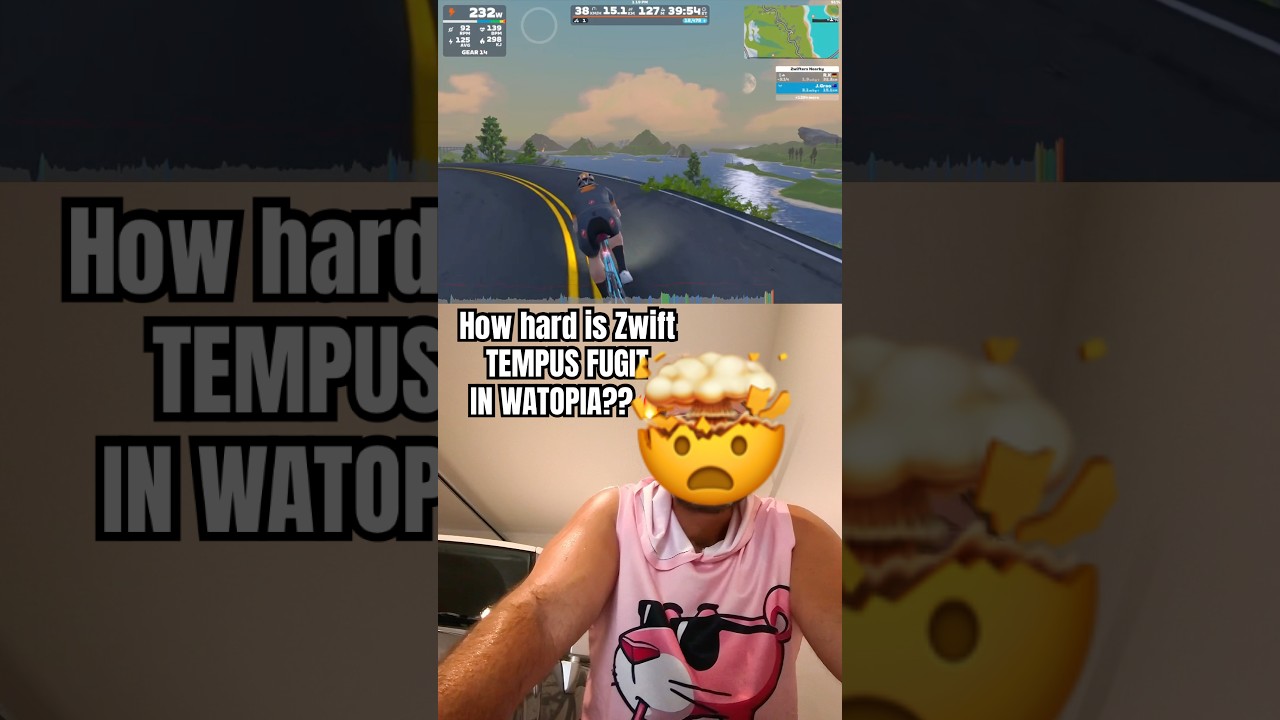 Zwift Ride | TEMPUS FUGIT IN WATOPIA.