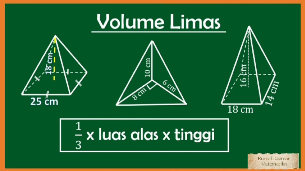 CARA MENGHITUNG VOLUME LIMAS