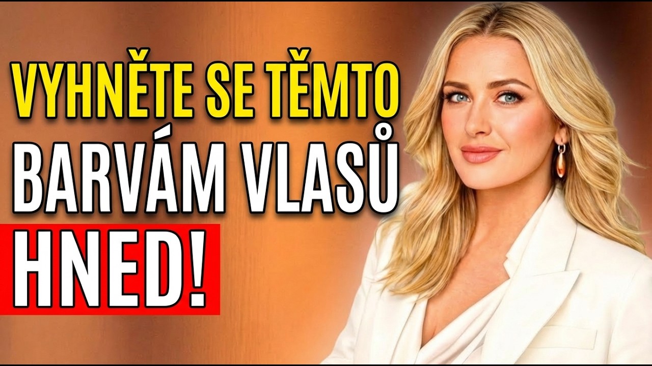 5 barev vlasů, které tě zestárnou, aniž si to uvědomíš