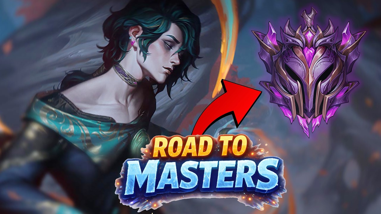 Road to Masters | Live Ranked League of Legends Hwei OTP