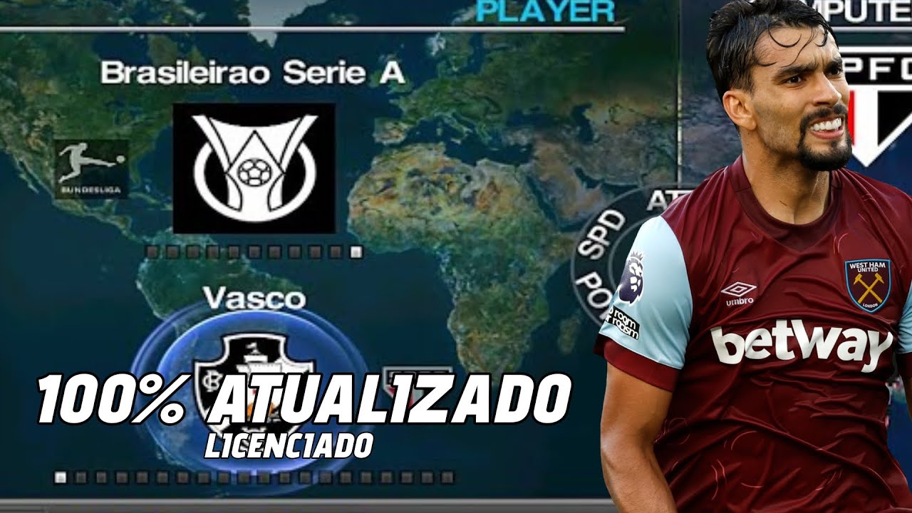 ⚡ ATUALIZAÇÃO!!! PES 2012 MOD 2025 COM BRASILEIRÃO E EUROPEU 100% ATUALIZADO!!!