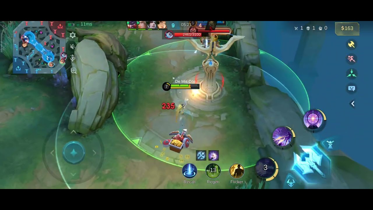 Gameplay Lesley MVP Hard Carry Gold Lane #like #subscribe #mlbb #mobilelegendsbangbang #gaming #game
