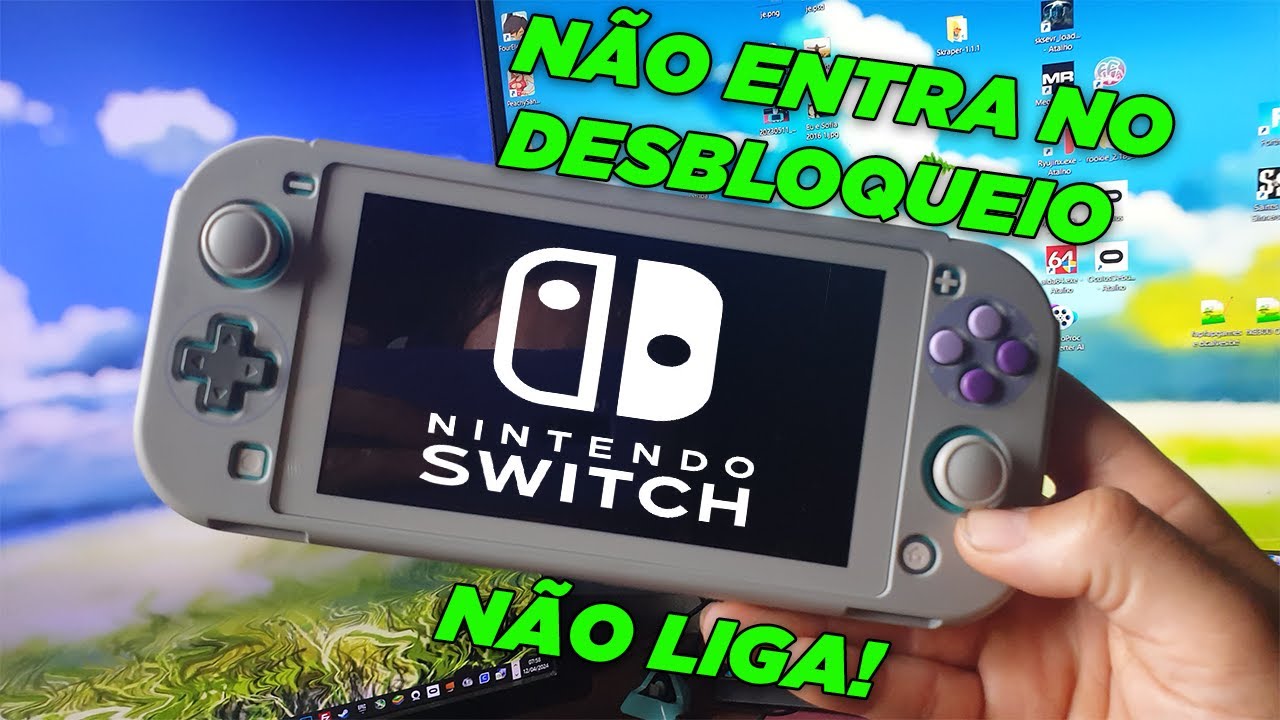 Nintendo Switch Desbloqueado N&atilde;o Liga Ou S&oacute; Entra No Original - O Que Fazer E Porque Acontece!?