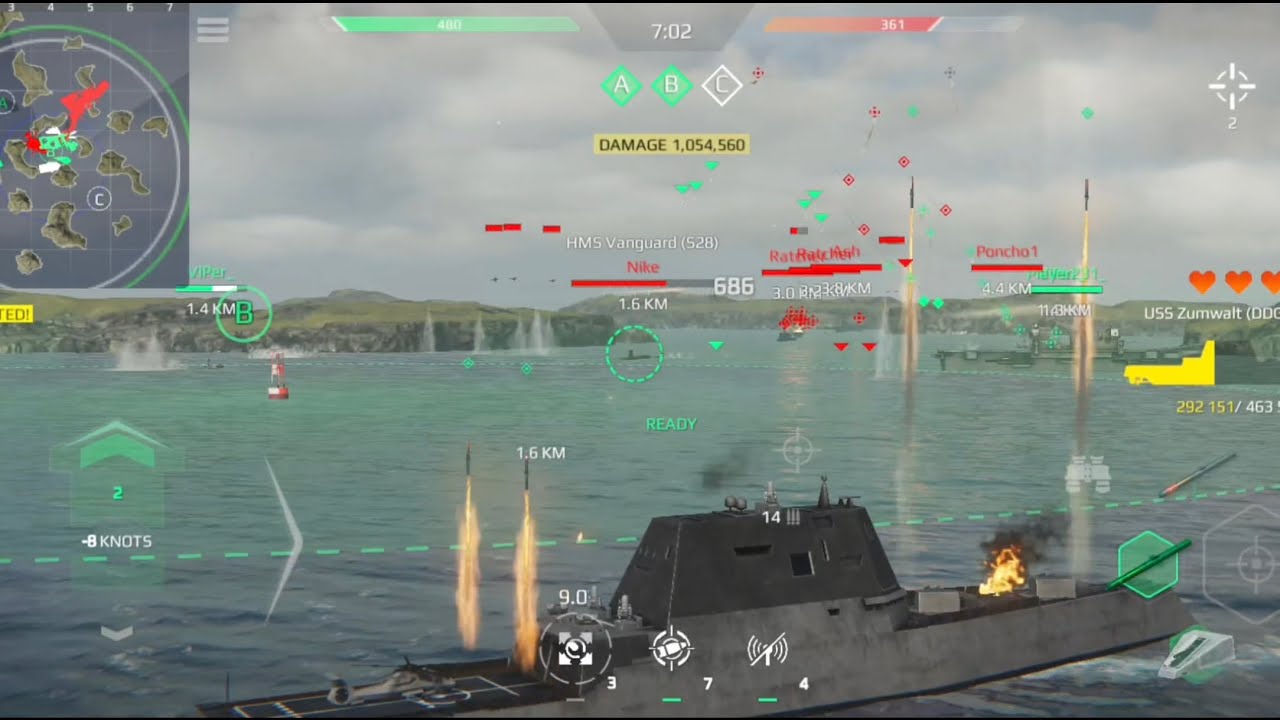 Stealth and Steel — Million Damage Deal 💥 - Modern Warships Gameplay