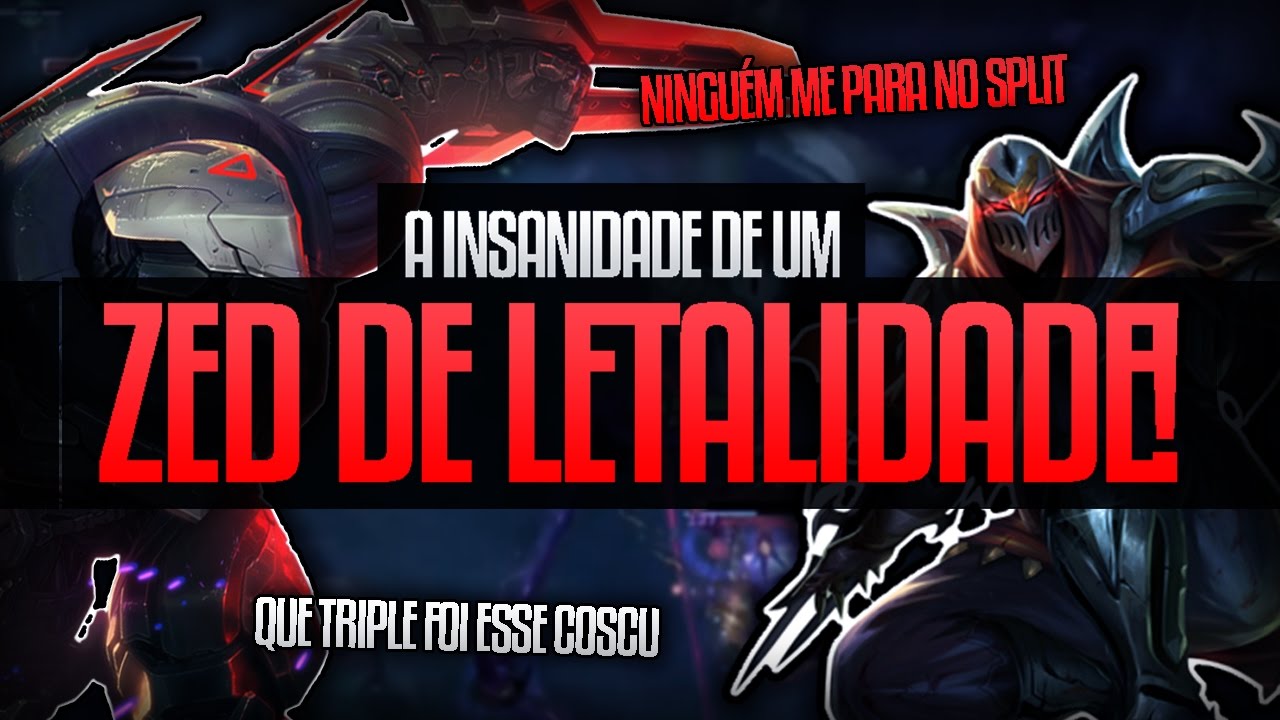 ZED FULL LETALIDADE T&Aacute; INSANO! ft. Coscu  - The Jukes