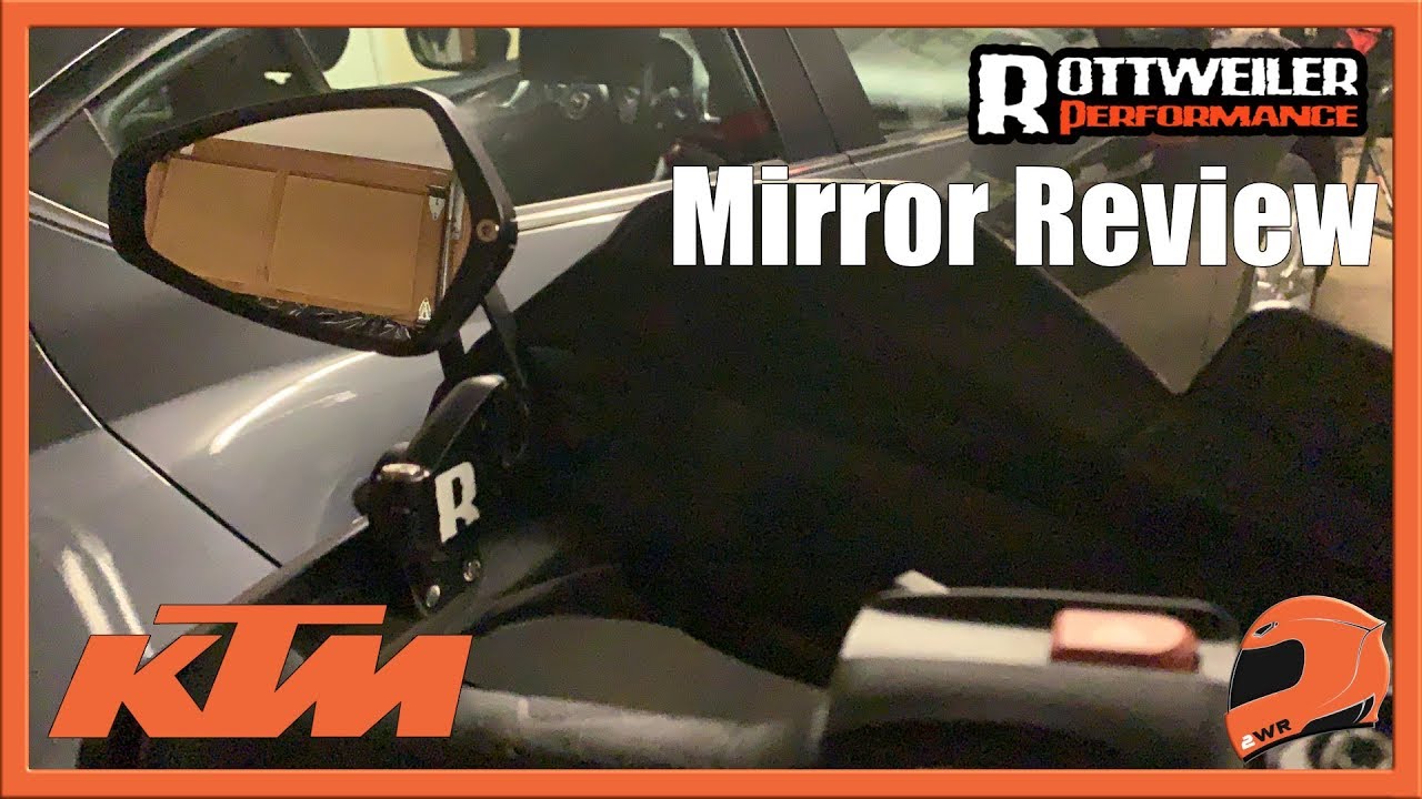 Rottweiler Mirror Review KTM Adventure Bike 790 1090 1190 1290