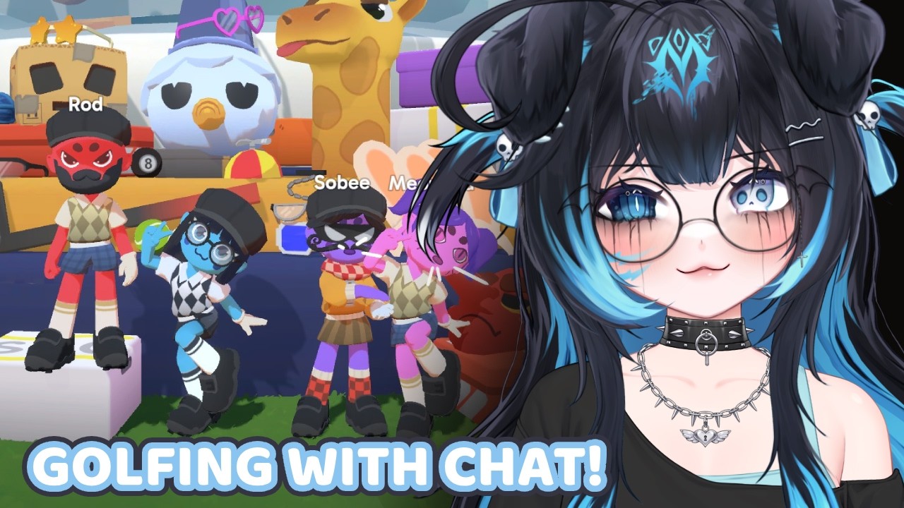 【Super Battle Golf】 Golfing with Chat!