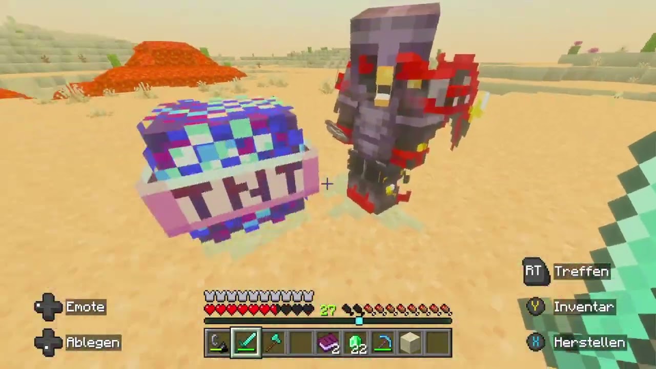 Minecraft: Lucky Block's #2 TNT Zündung und Battle