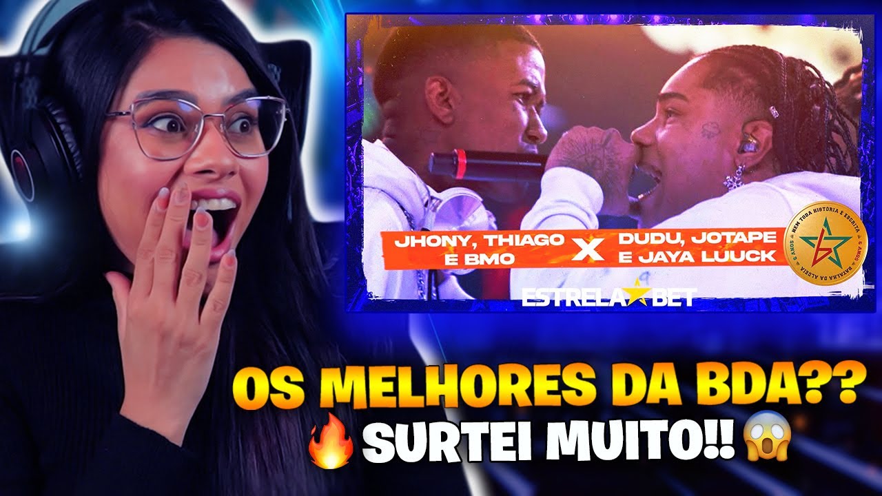 REVANCHE! 🔥 JHONY, BMO E THIAGO x DUDU, JAYA LUUCK E JOTAPE | BDA 6 ANOS - REACT