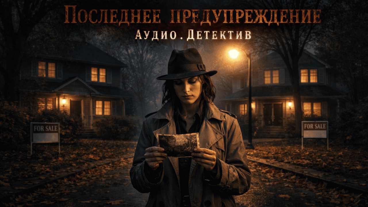 Последнее предупреждение. Тайна дома. ✅#детектив #аудиорассказ #история #тайна #аудиокнига #загадка