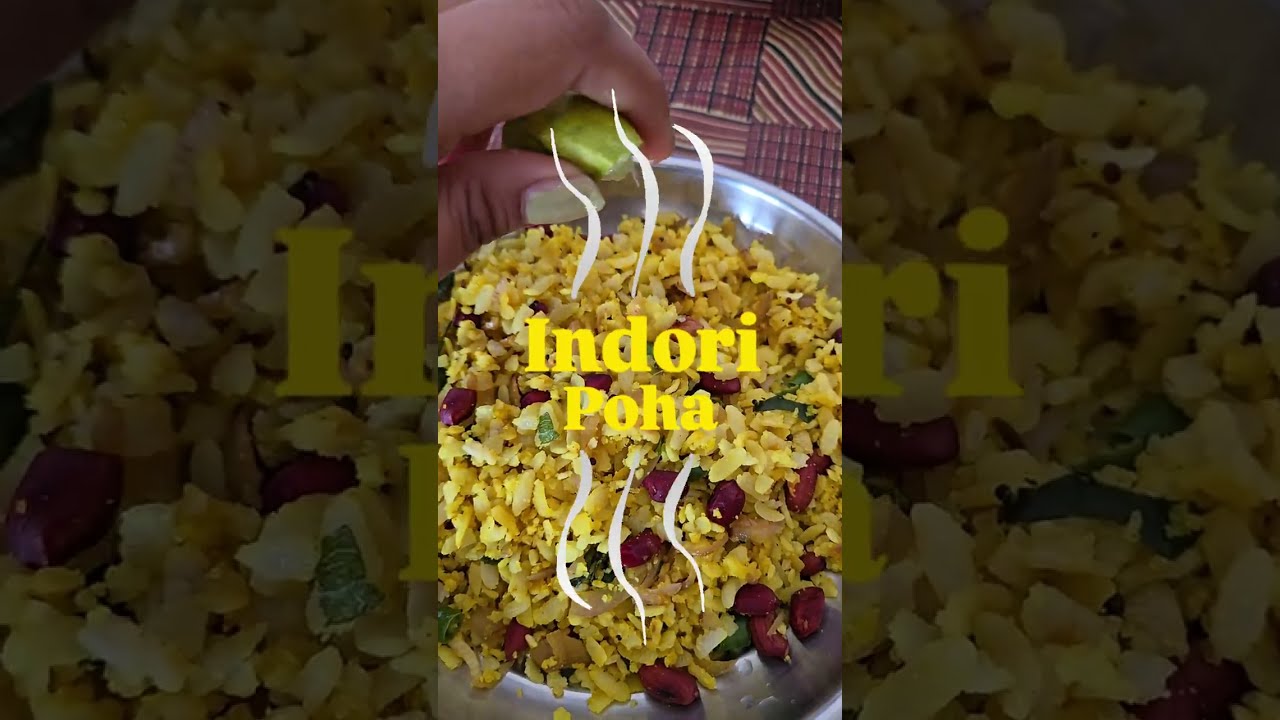 Indori poha | One bite of this and I’m back on the streets of Indore.