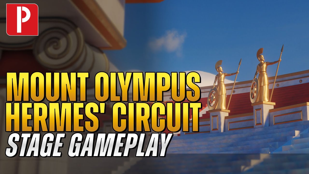Mount Olympus - Hermes' Circuit Stage Gameplay (Hercules) | Disney Speedstorm
