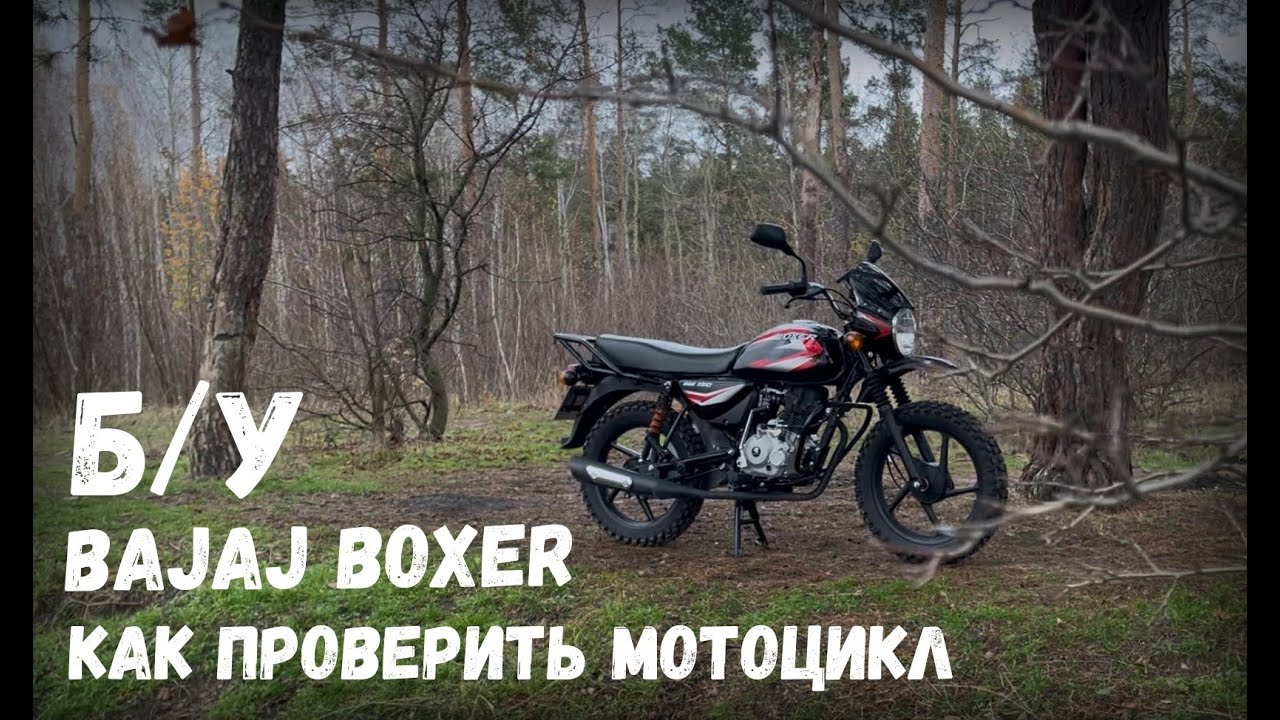 Покупка БУ Bajaj boxer / Мотоподбор/ Проверка мотоцикла перед покупкой / На что обращать внимание