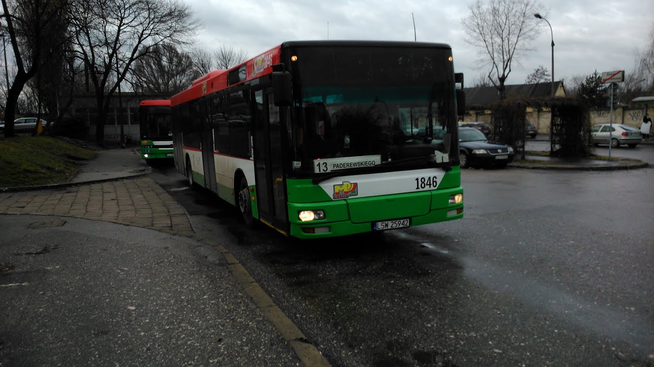 [02.02.16] Przejazd MANem NL263 #1846 z MPK Lublin