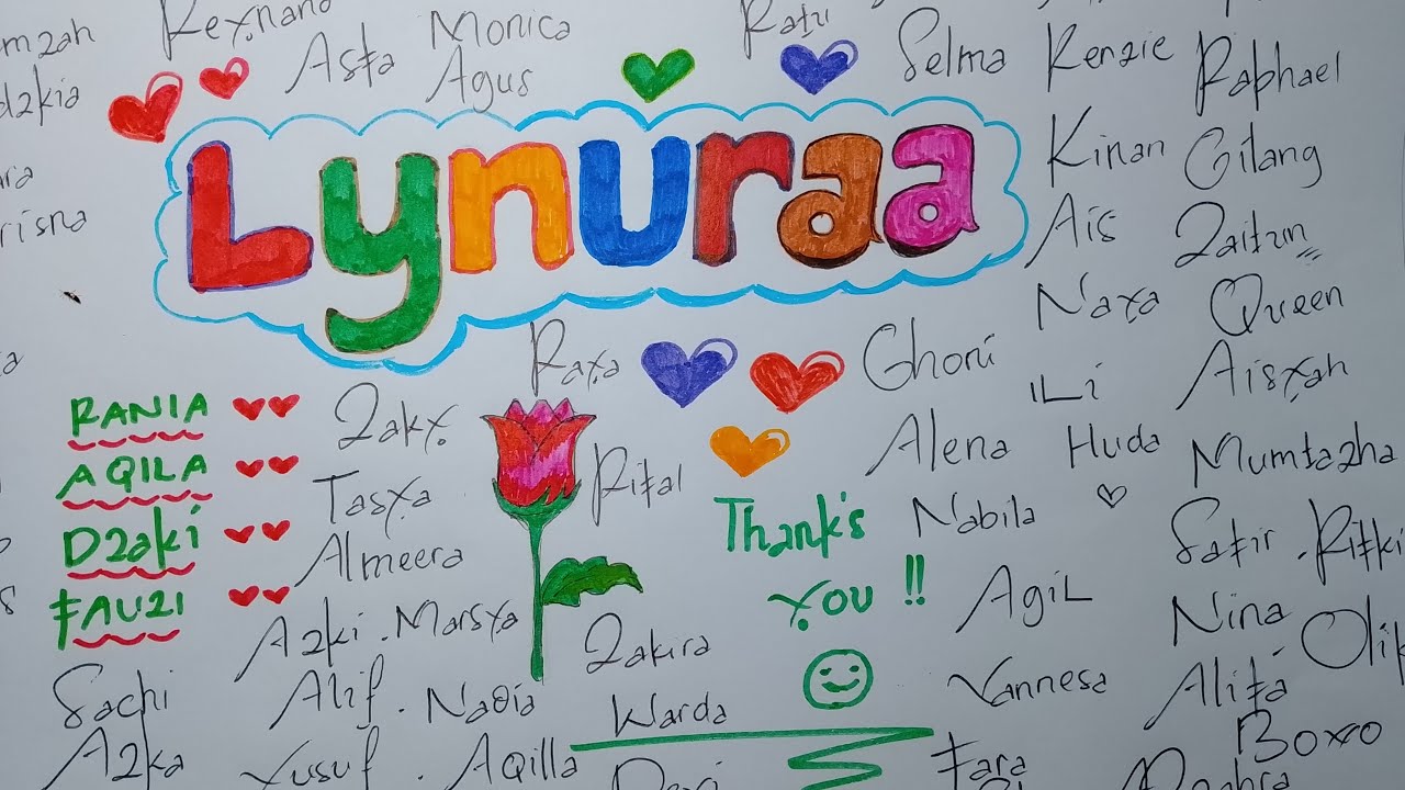 #271 TULIS NAMA KALIAN
