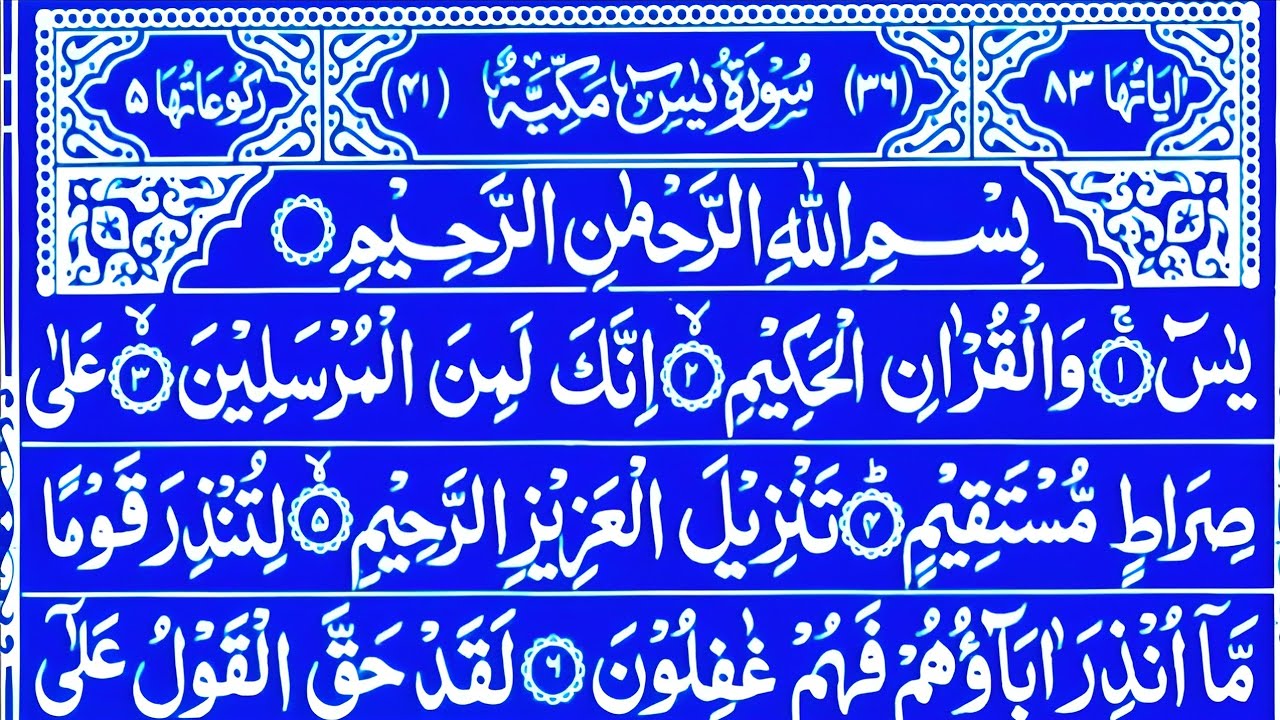 Surah Yaseen Surah Ar Rahman | Qur'an Recitation | Surah Yasin Tilawat Full | With Arabic 4k HD 958