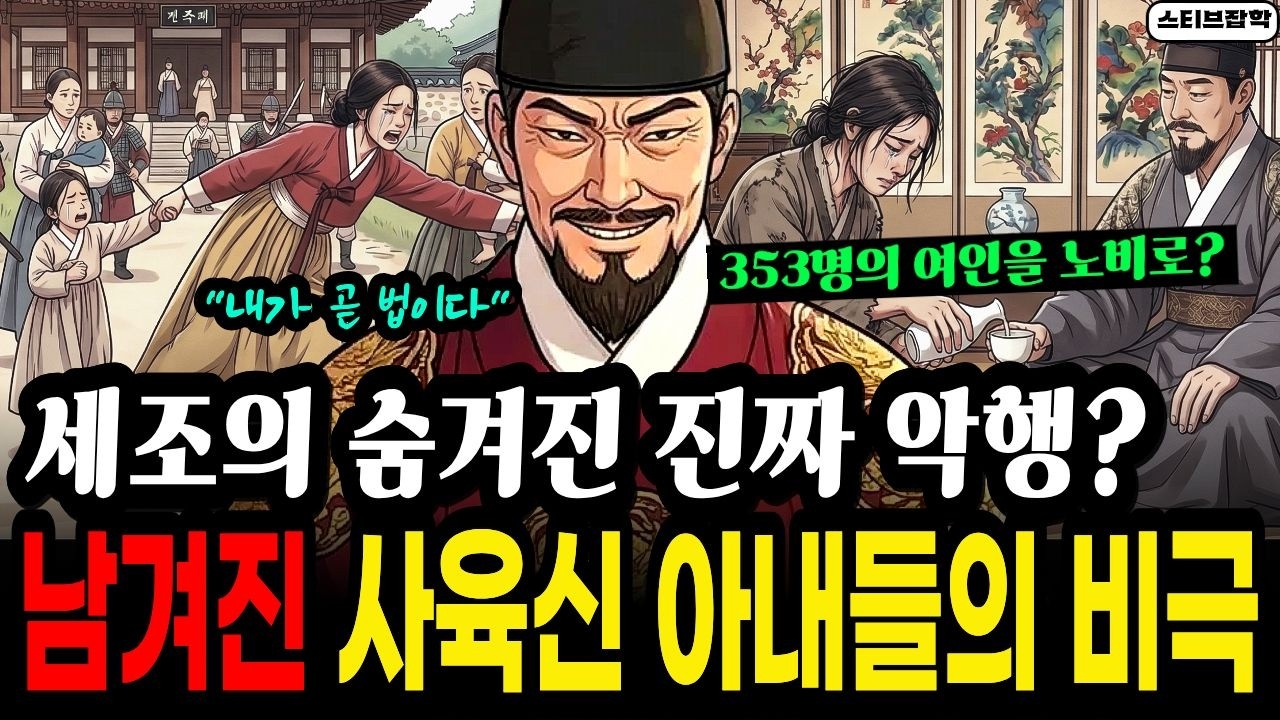사육신이 죽은 뒤, 남겨진 353명의 아내와 딸들에게 세조가 저지른 끔찍한 만행은?