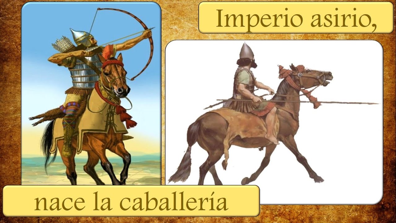 Asiria (2025-612 a.C.): nace la caballería