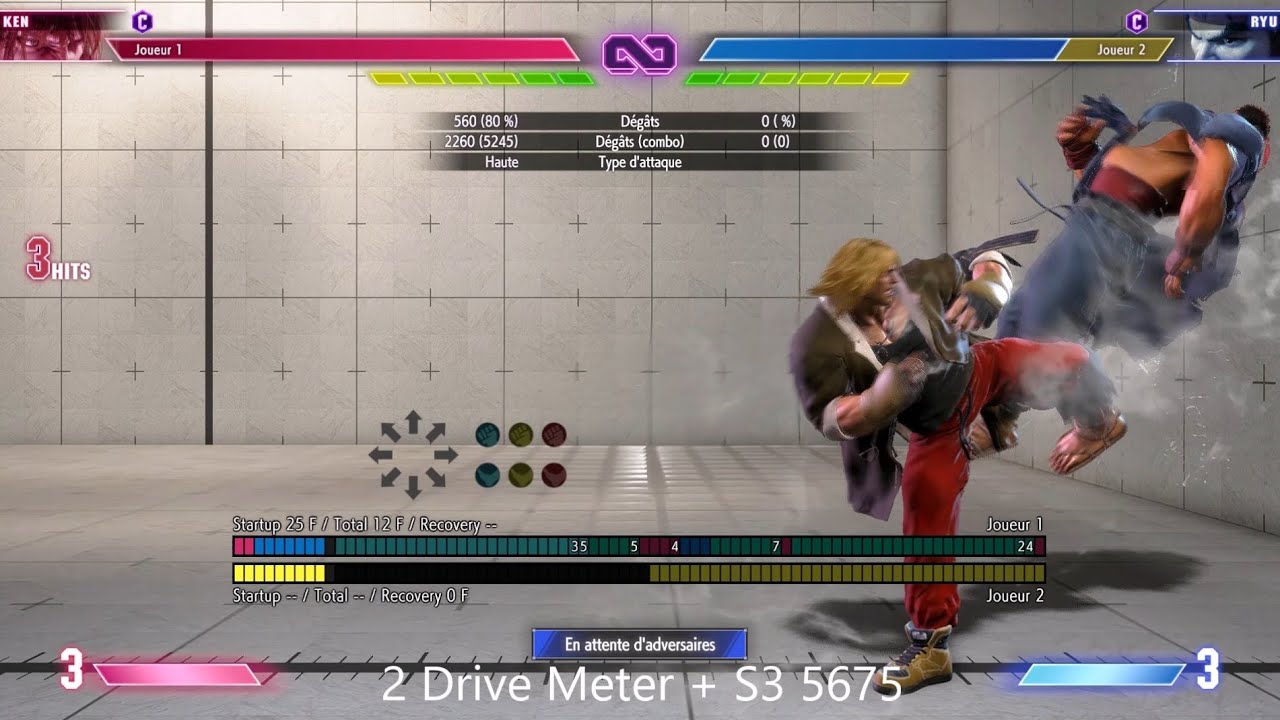 SF6 - Ken ALL Max Damage Combos / Jump in (Corner)