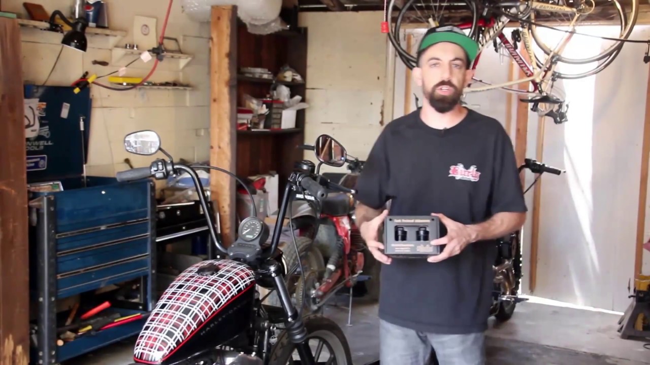 Harley Sportster Fork Spring Preload Adjusters Installation - Deadbeatcustoms.com