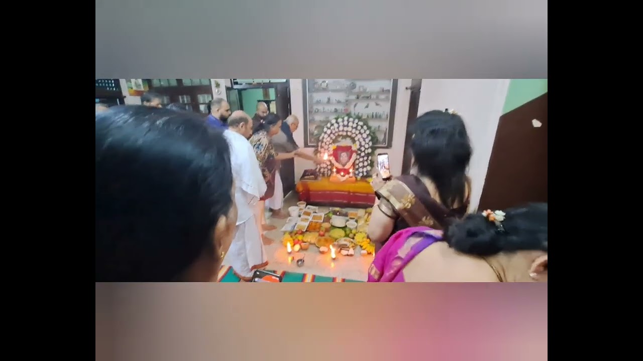 FAMILY GET TOGETHER FOR LATE  MEENA DHARMAKUMAR'S NADAPU ON 28.1.26 AT BANGALORE. TCR
