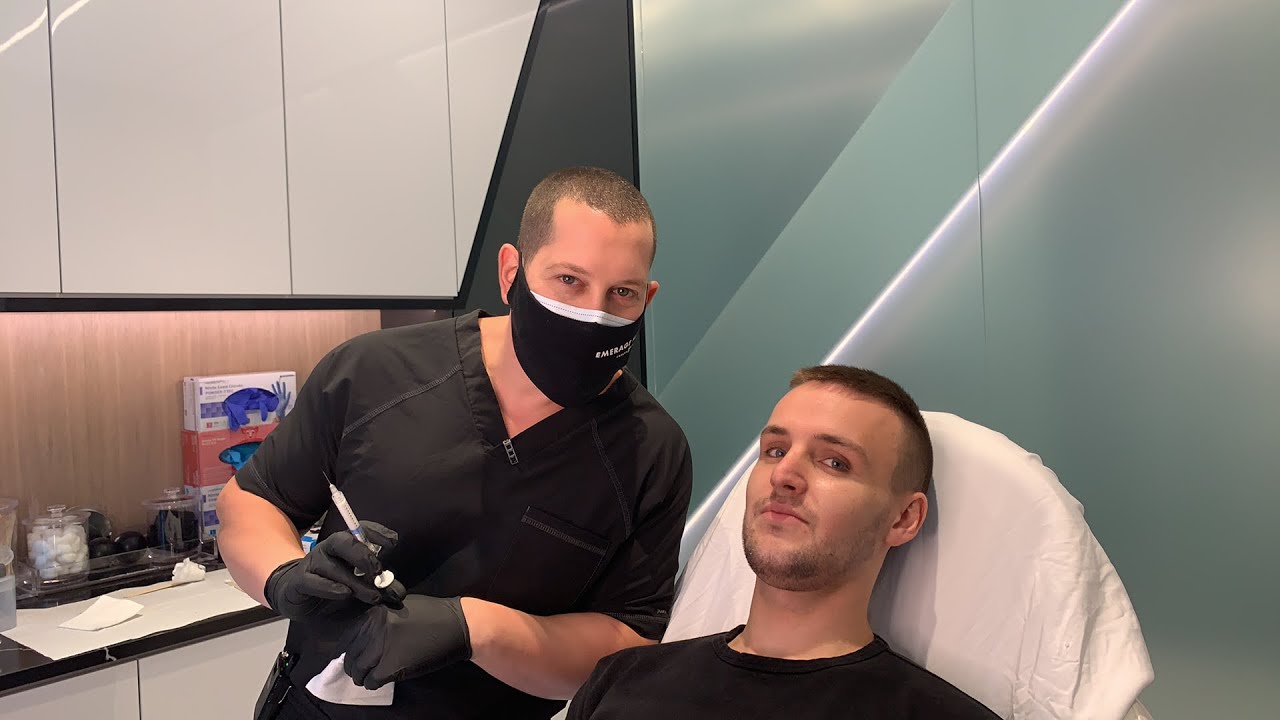 FILLER TO JAWLINE AND CHIN FOR MASCULINE LOOK | Dr. Jason Emer | West Hollywood, CA