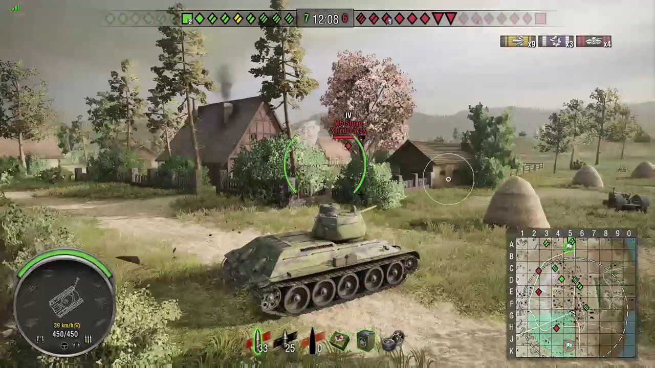 T-34 Radley-Walters Medal -- Murovanka -- 2,075 DMG