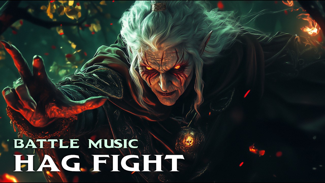 Hag Battle Music - The Hag&rsquo;s Deadly Curse! (1 Hour D&D / TTRPG Music)