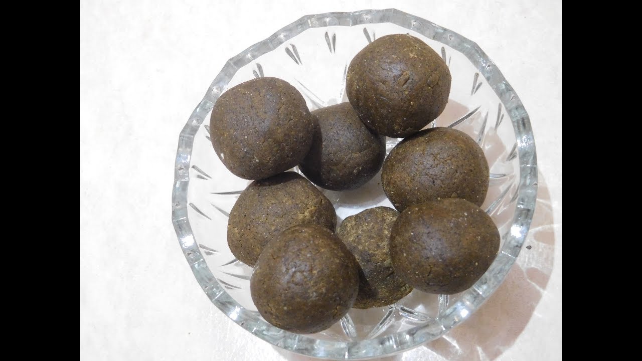How to make black urad dal ladoo with palm jaggery