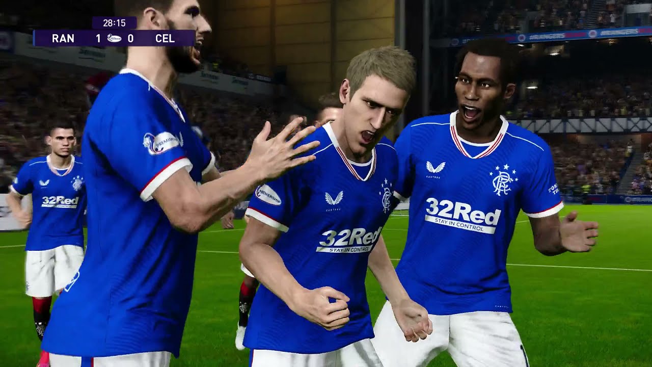 [#eFootballPES2021 PC MOD] Rangers FC Goal Song #Maria #ILikeItLoud 20 - 21 by Mauri_d