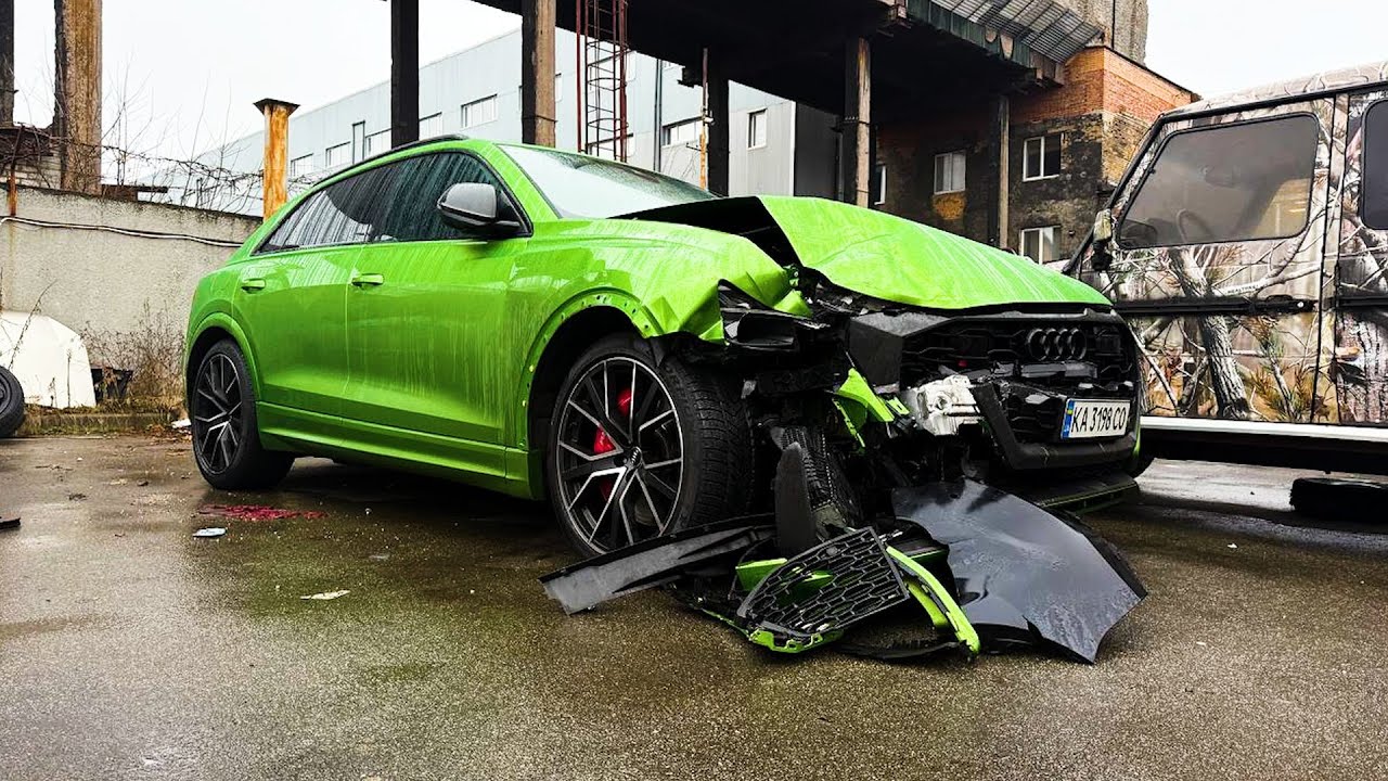 Підібрав не биту AUDI RS Q8, але потім з'явились такі фото...