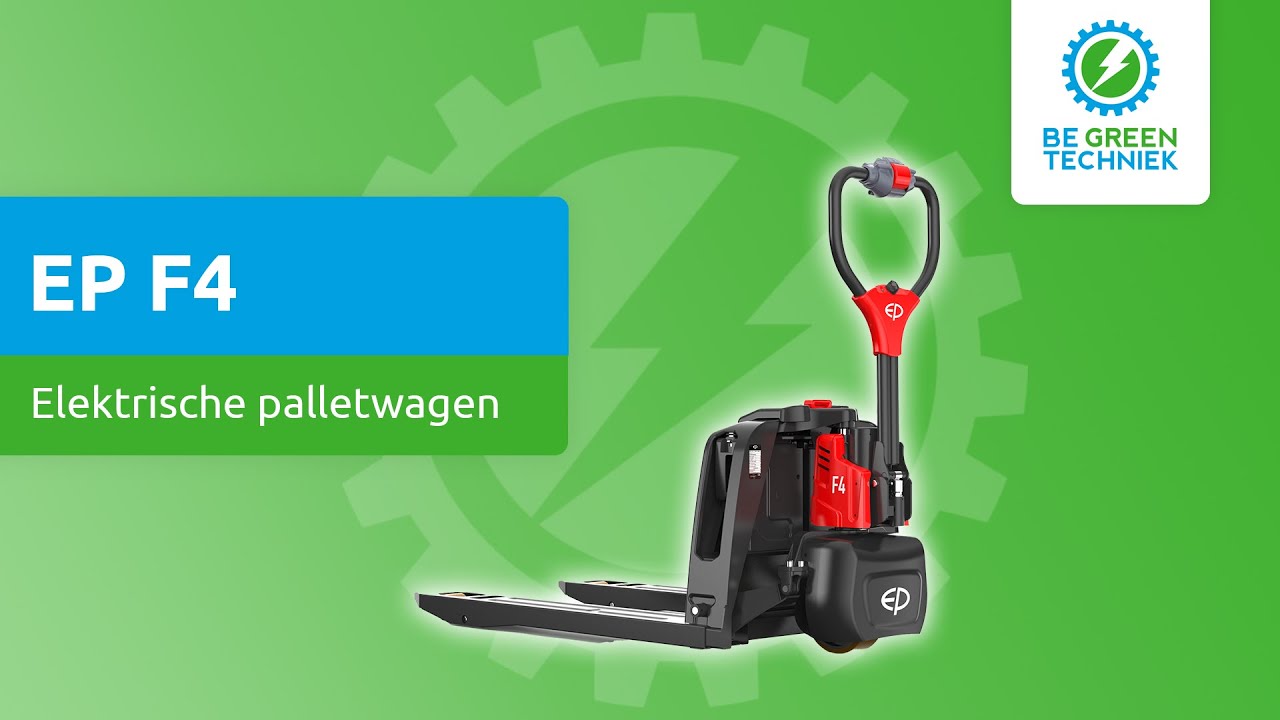 EP F4 - Elektrische palletwagen | Be Green Techniek