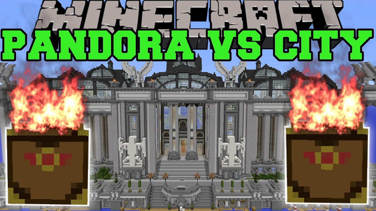 PANDORA'S BOX MOD VS IMPERIAL CITY - Minecraft Mods Vs Maps (Random And Crazy)