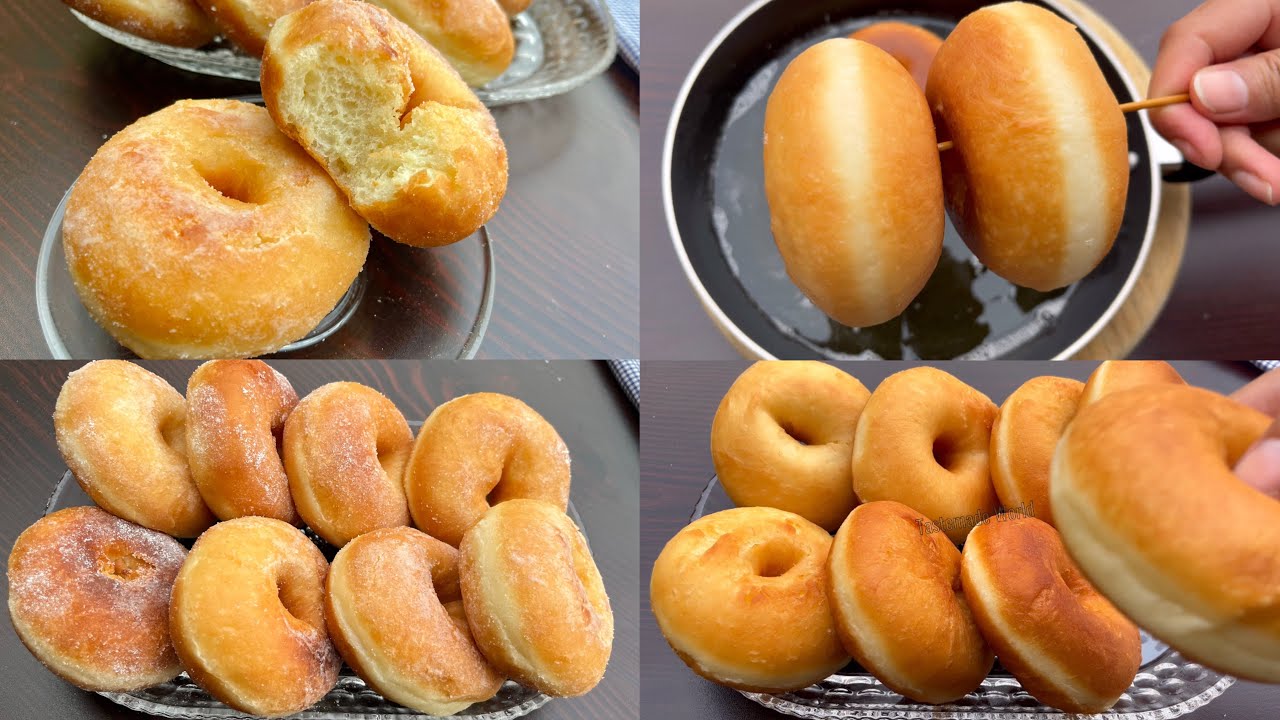 Bakery Style Donuts Recipe | Doughnuts | how to make donuts at home