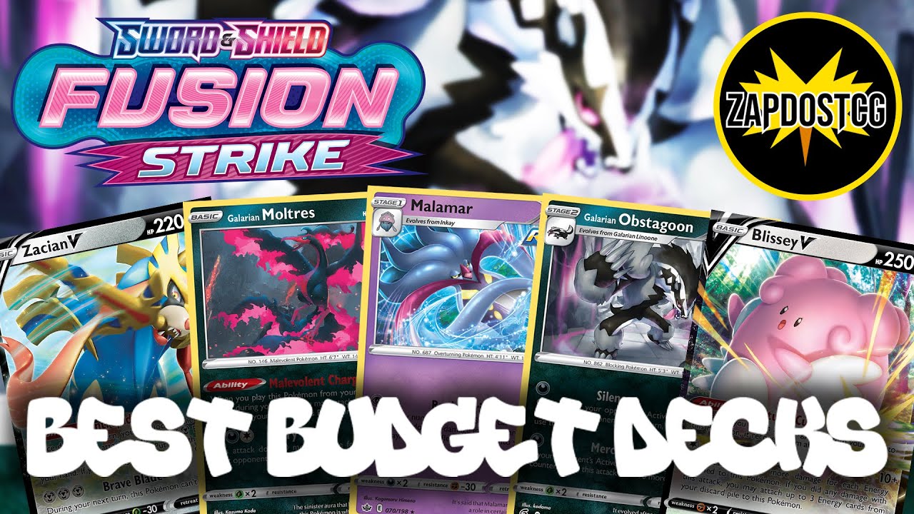 Best Pokemon TCG Budget Decks Under $50 (Fusion Strike Meta)