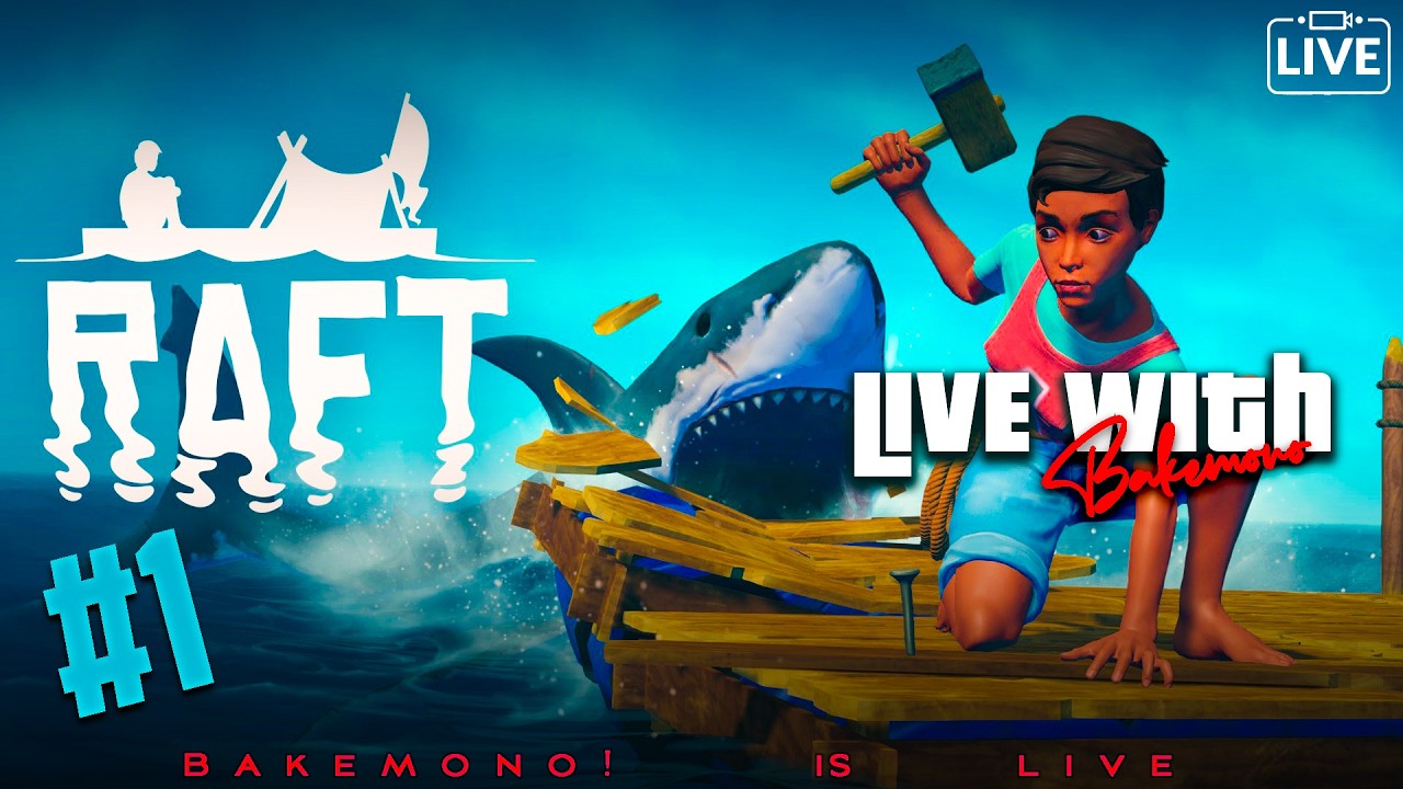 #1 🔴 🚣‍♂️ Raft: But, we got stuck || Nepali Pirates on the way.... || ‪@Exe.bakemono @Gepetoyer​