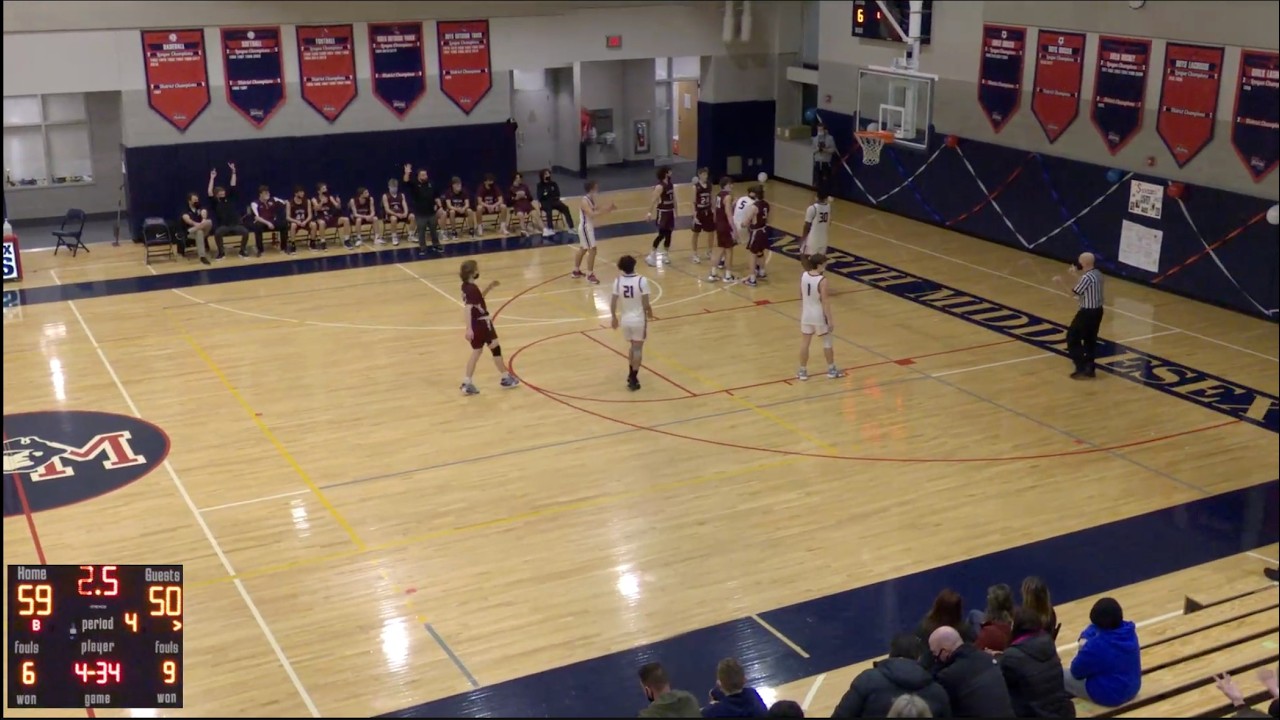NM Var 22 vs Groton 59 50 W Senior Night