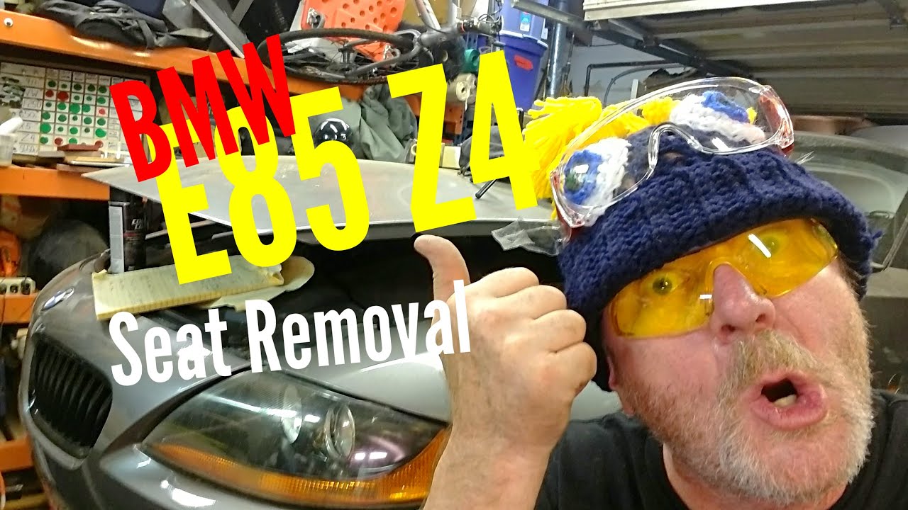 BMW E85 Z4 SEAT REMOVAL. Cheat DEATH by avoiding accidental SRS explosions.