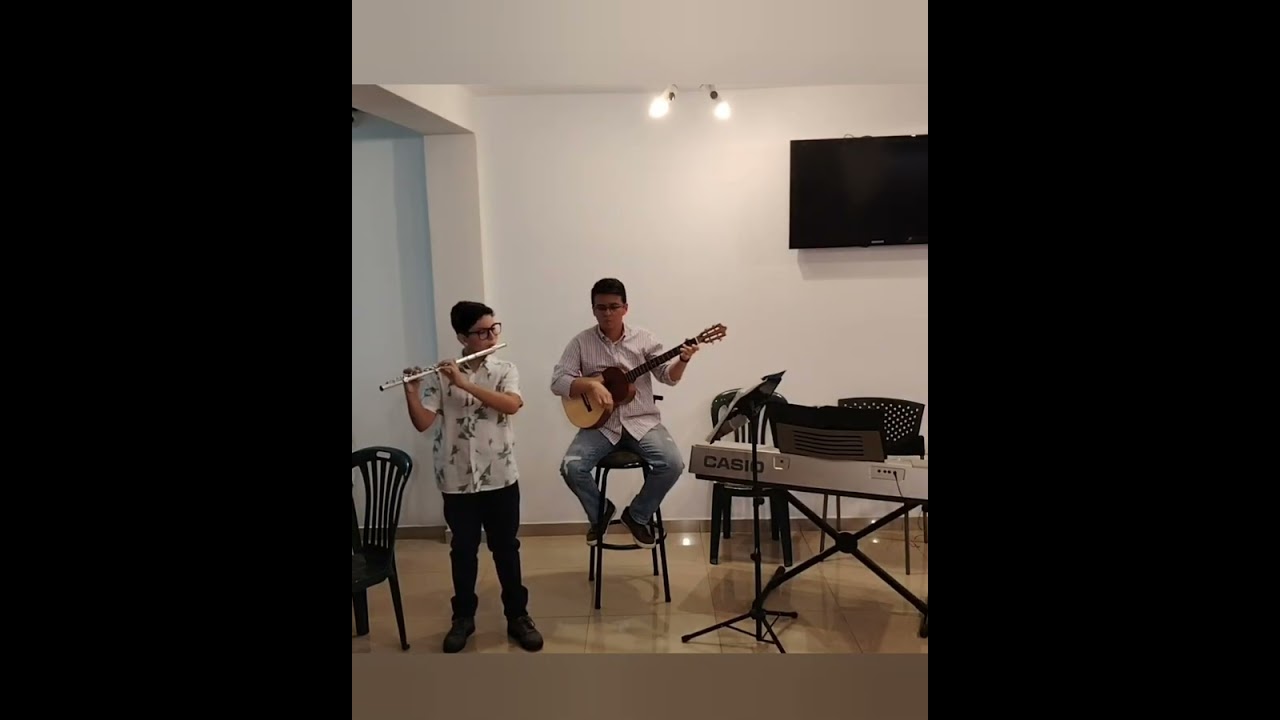 Caballo Viejo de Simón Diaz, Recital de flauta 